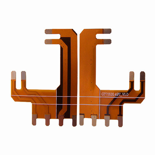 Pi materijal 0,12 mm 2-slojni fleksibilni PCB